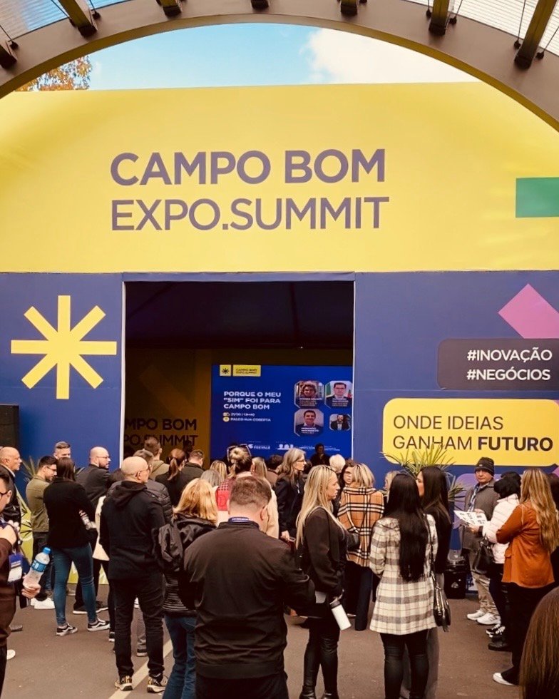 Akio CRM no Expo.Summit 2026 Campo Bom inteligência artificial aplicada à gestão comercial